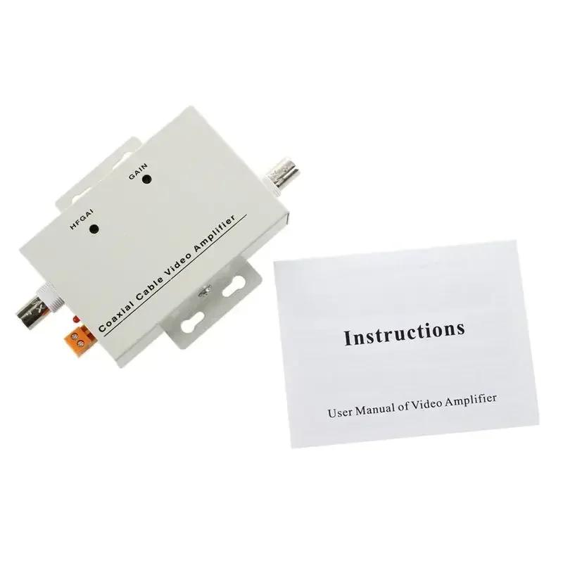 BNC Coaxial CCTV Video Balun Amplifier for Camera