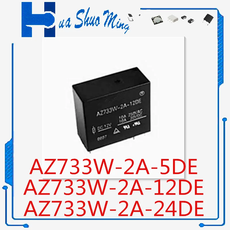 

10PCS/LOT AZ733W-2A-12DE AZ733W-2A-24DE pin6