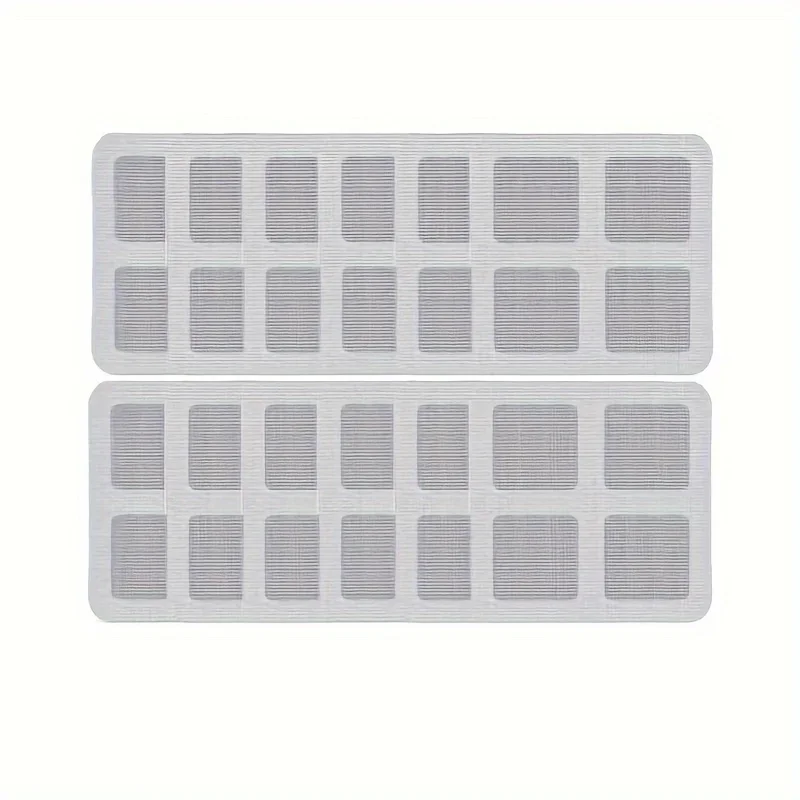 18/12/6PCS Disposable Hair Catchers for Shower Mesh Shower Drain Covers - Floor Sink Strainer Filter Mesh Stickers Bathroom