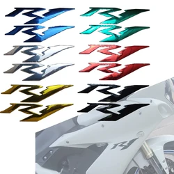 Motosiklet 3D amblem rozet çıkartması tankı tekerlek R1 Sticker Yamaha YZF-R1 için yumuşak yansıtıcı çıkartma YZF R1