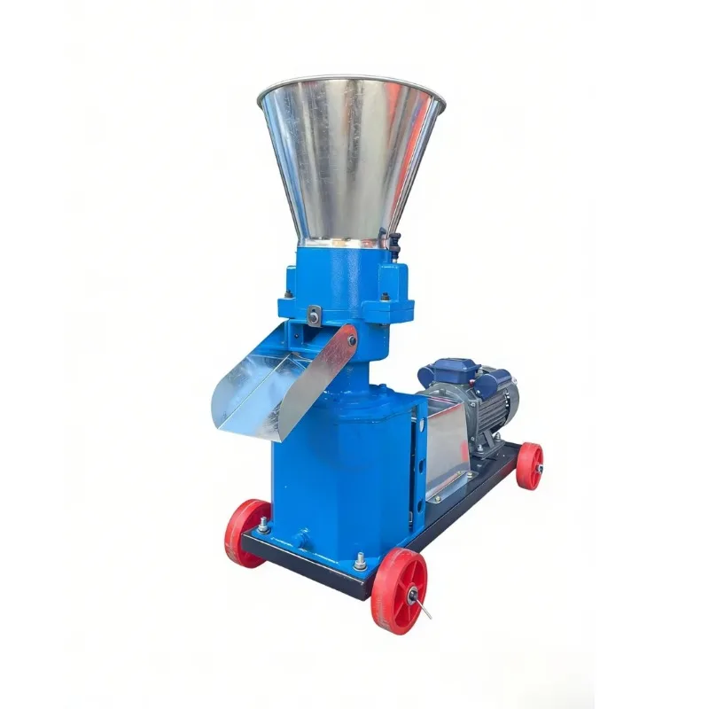 Small household feed pellet machine, suitable for small family farms, portable high-yield animal feed
