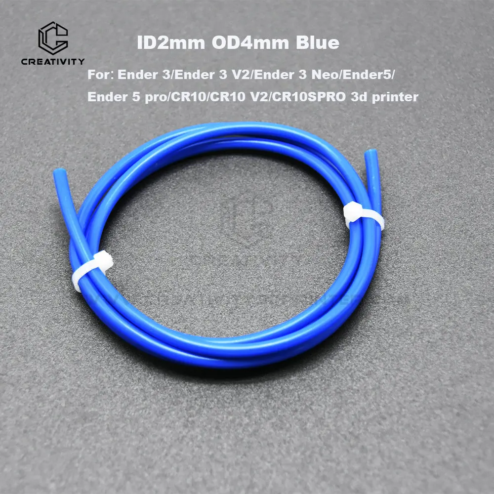 For K1C Ender3 V3 KE Bambu P1P P1S Bowden Extruder PTFE tube for J-head Hotend V5 V6 1.75mm Filament ID 2mm OD 4m PTFE ID 25 - Image 5