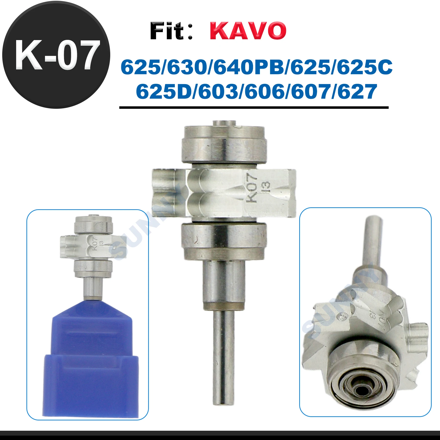 

Dental Turbine Cartridge Rotor Dental Air Rotor High Speed Handpiece Rotor Fit KAVO Handpiece Dentists Tools