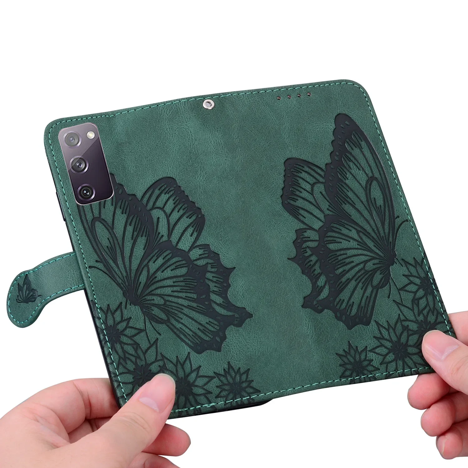 حافظة لهاتف سامسونج جالاكسي A10S A11 A20E A30 A21S A40 A30S A50S A51 A70 A71 A02S A03S A05S A04 M52 حافظة جلدية قابلة للطي