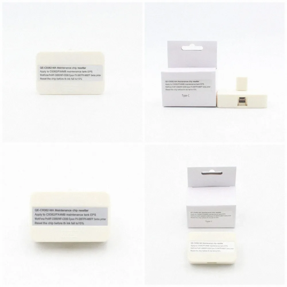 C9382 PX4MB Maintenance Tank Chip Resetter For Epson WorkForce WF-C5890 WF-C5390 PX-S887 PX-M887F Printer