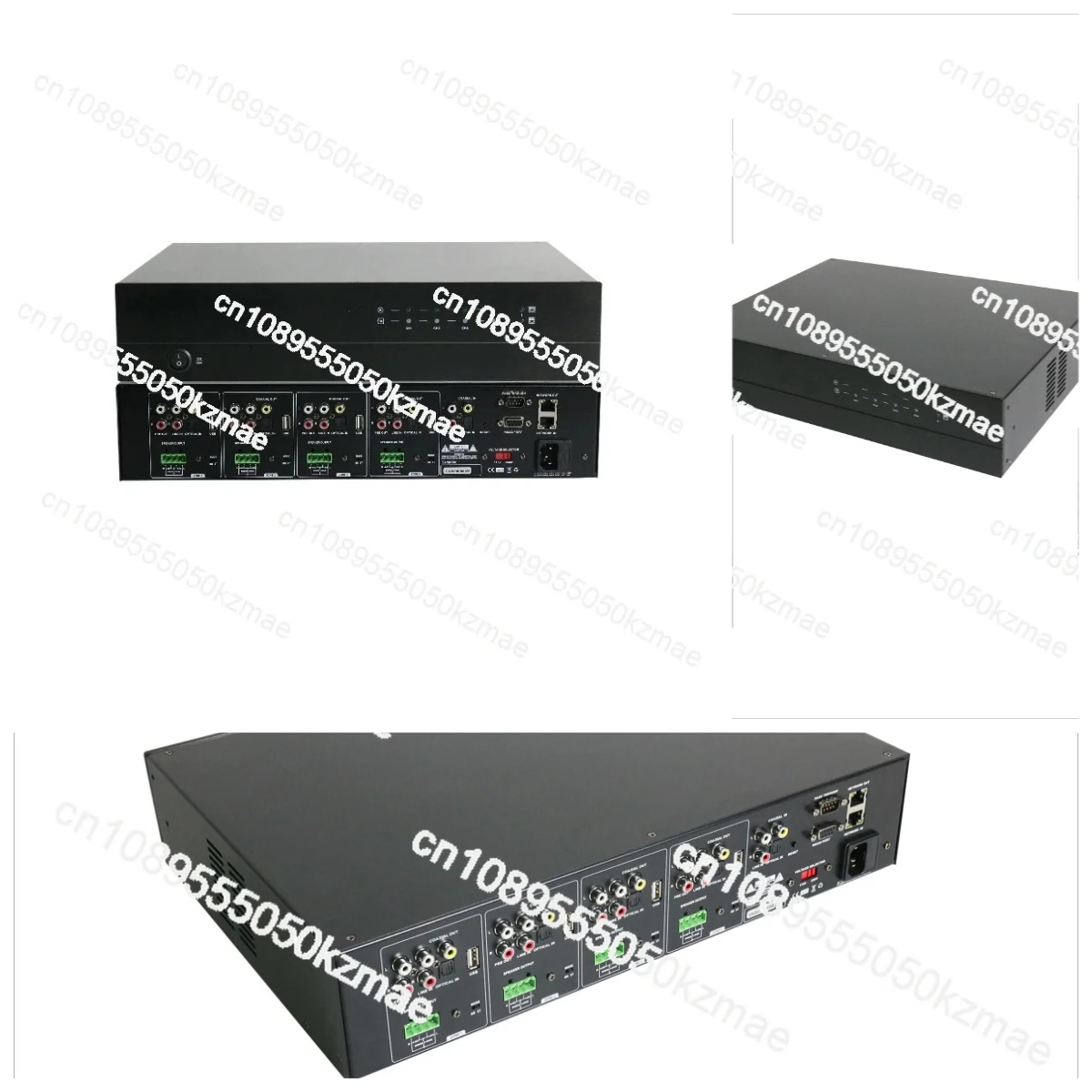 Smart 4‑Zone WiFi Audio Amplifier 8×50W 8‑Channel Wireless Multi‑Room Stereo AMP Professional Smart Home Background Music System