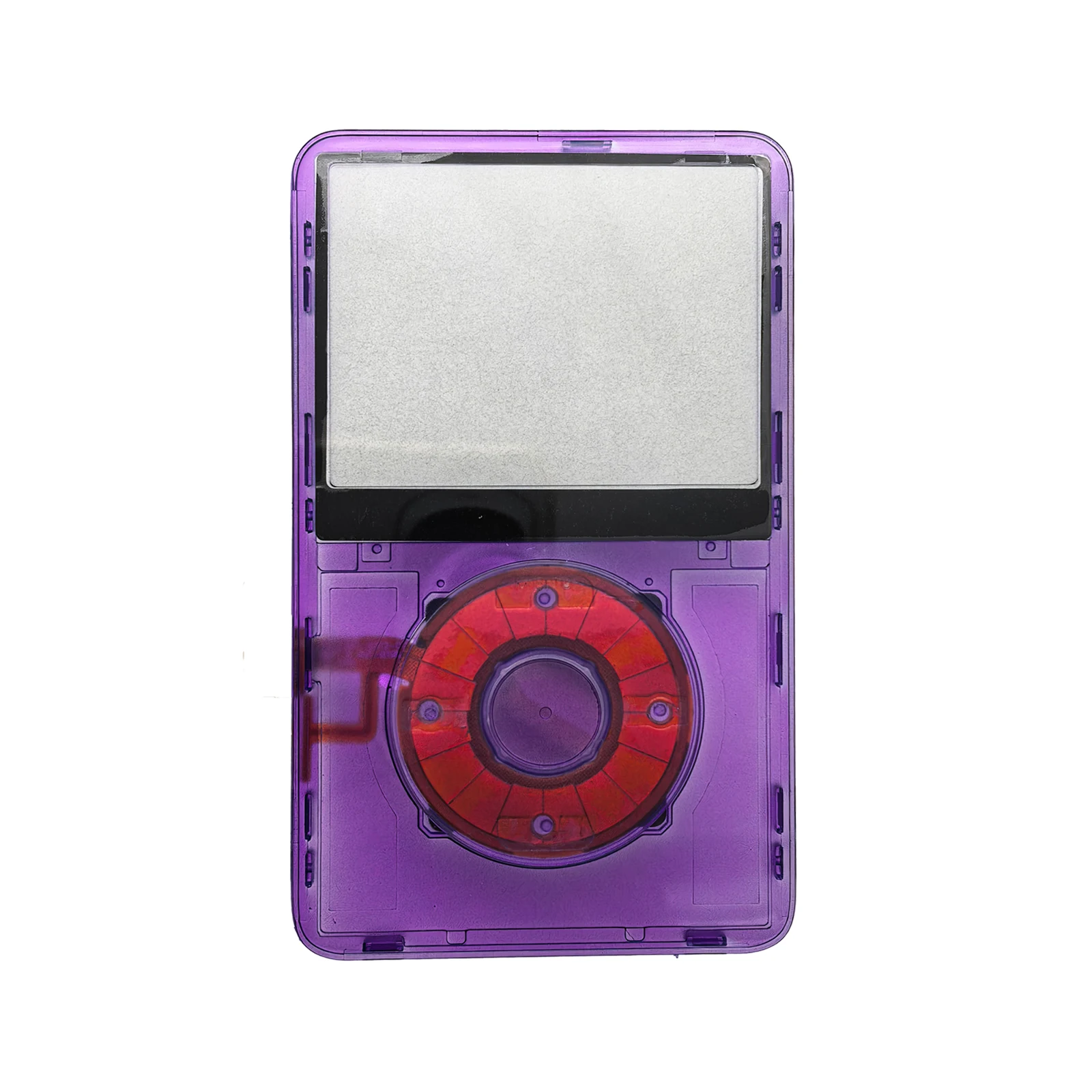 Przezroczysta, przezroczysta obudowa z przyciskami Clickwheel do iPoda 5. generacji, 5.5, wersja wideo, 30GB, 60GB, 80GB — zdjęcie produktu 5