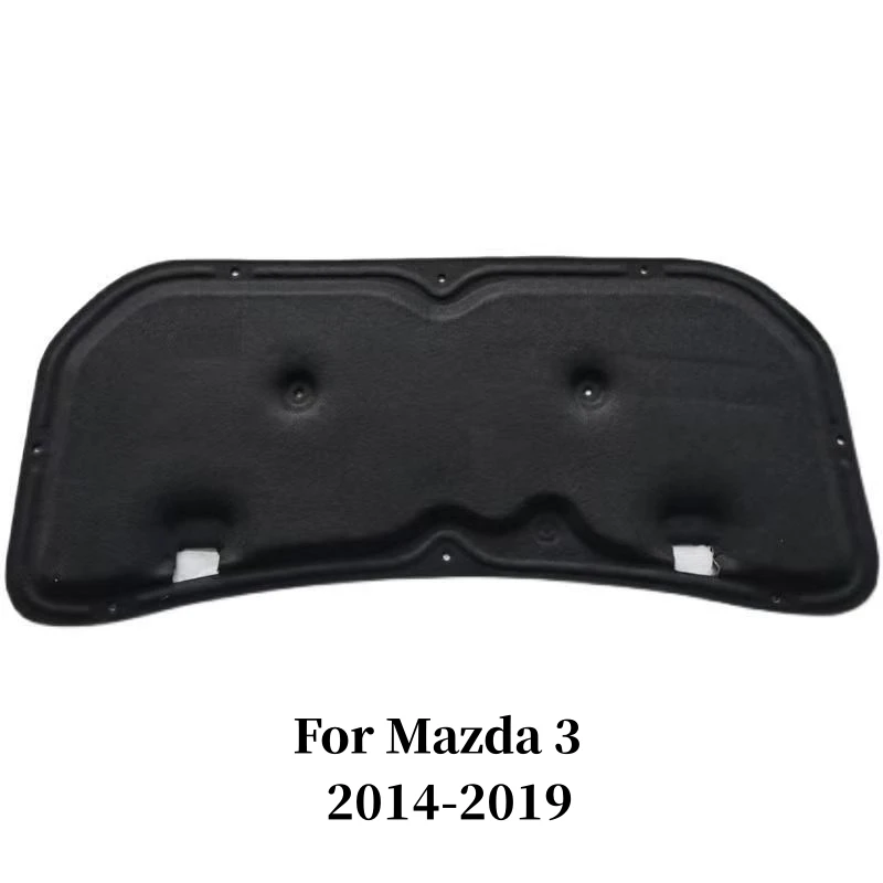 محرك غطاء المحرك الأمامي لمازدا 2 مازدا 3 2007 2014 2023 وسادة عزل الصوت مثبطات اللهب القطن حصيرة اكسسوارات السيارات