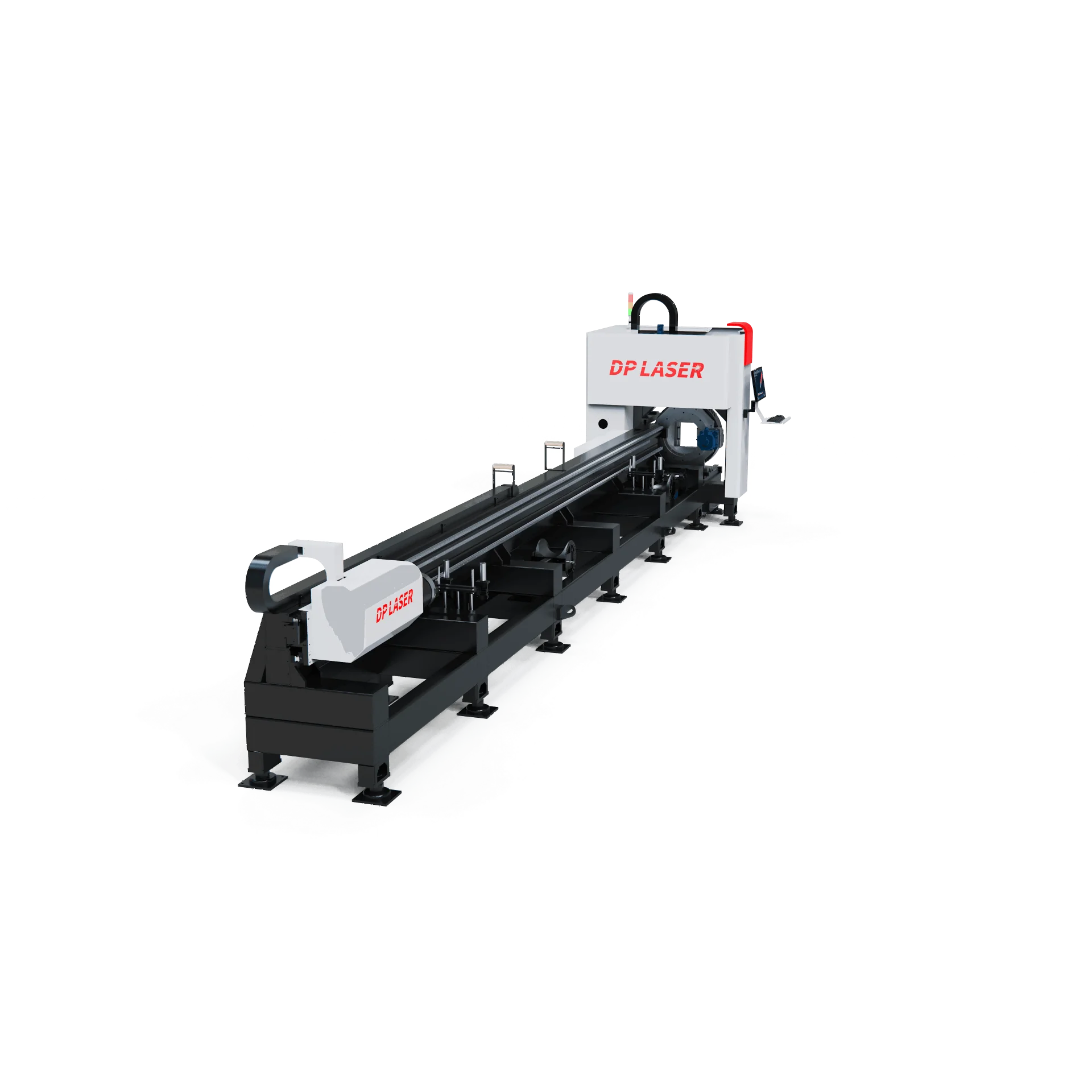 DPLASER D-Series Automatic Loading CNC Fiber Laser Tube Cutting Machine for Furniture Metal Pipe Processing