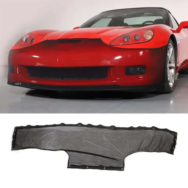 For Corvette C6 2005-2013 Car Front Grille Insect Screening Net Protection Cover Accessories