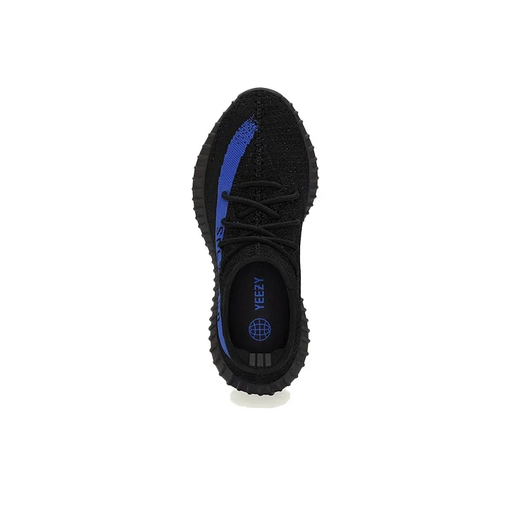 Adidas Originals Yeezy Boost 350 V2 Fabric Low top City Commuting Running Shoes Unisex Black Blue GY7164 view 4