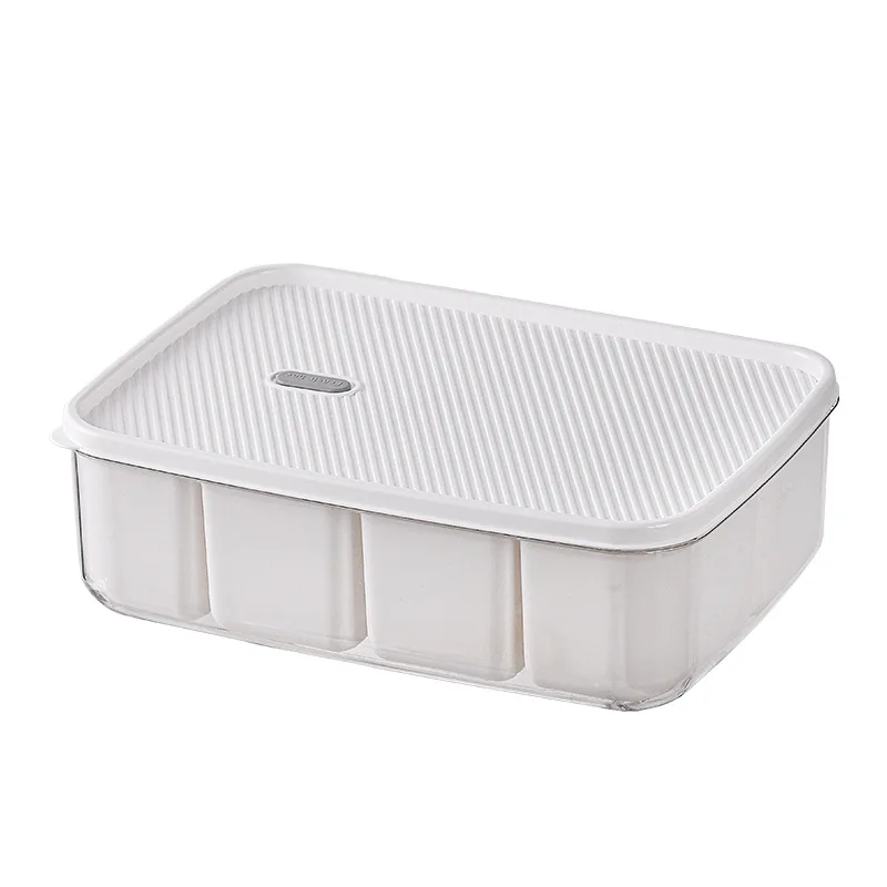 

sub-packing compartment box, fruit salad flower dried pepper storage box, seasoning tank storage box, kitchen dipping tray