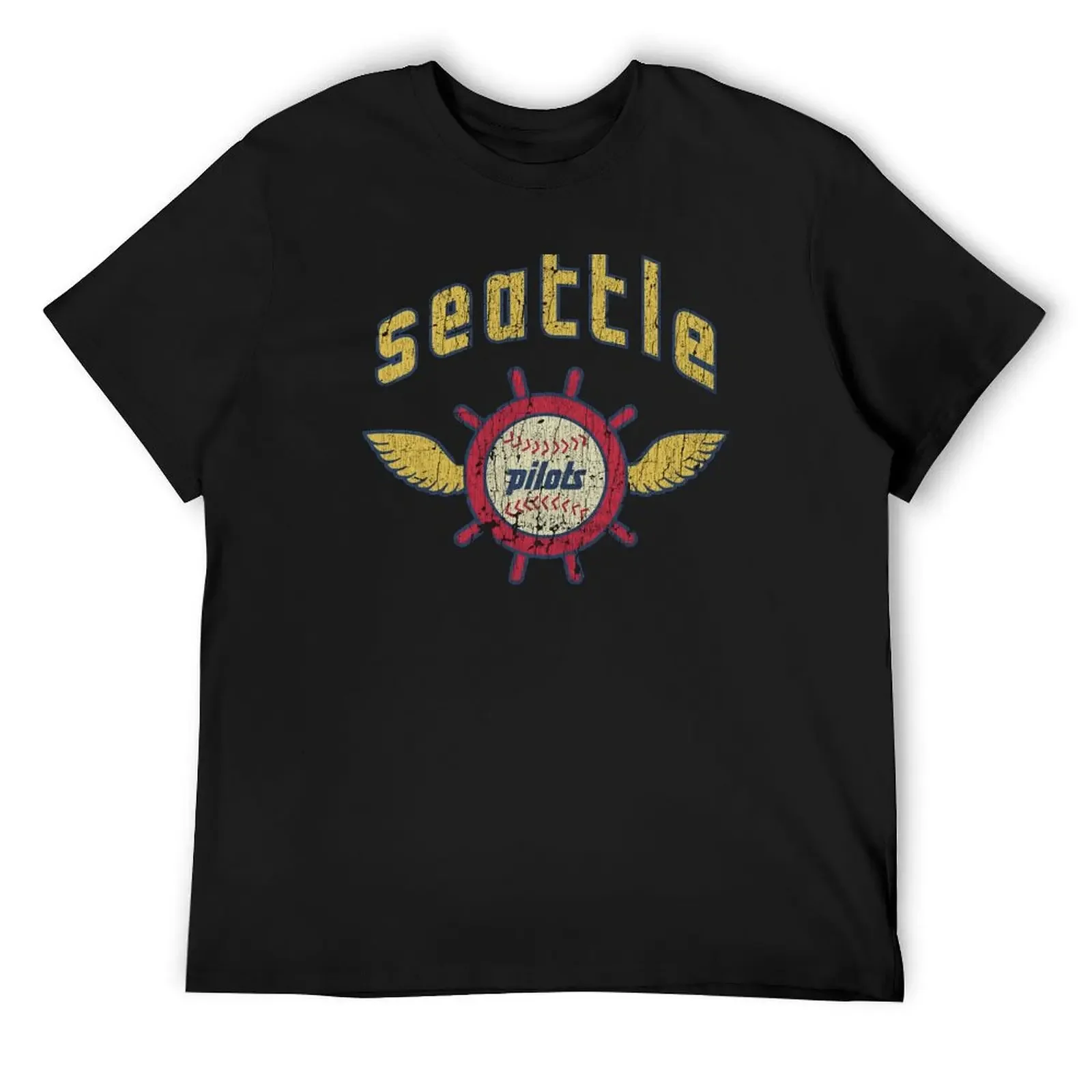 Seattle Pilots Baseball 1969 T-Shirt plus size tops anime anime figures clothes for men