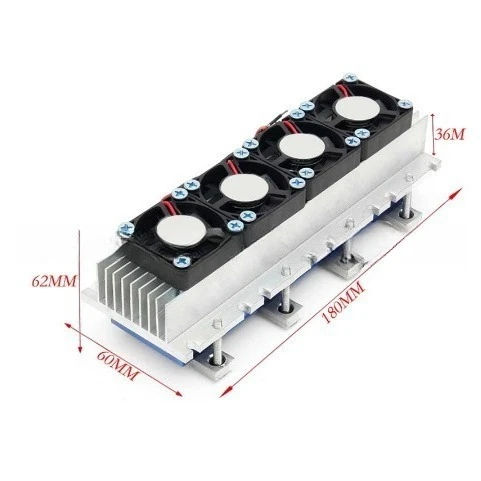 Thermoelectric Paltier refrigerator, semiconductor small air conditioner refrigeration system electronic refrigerator