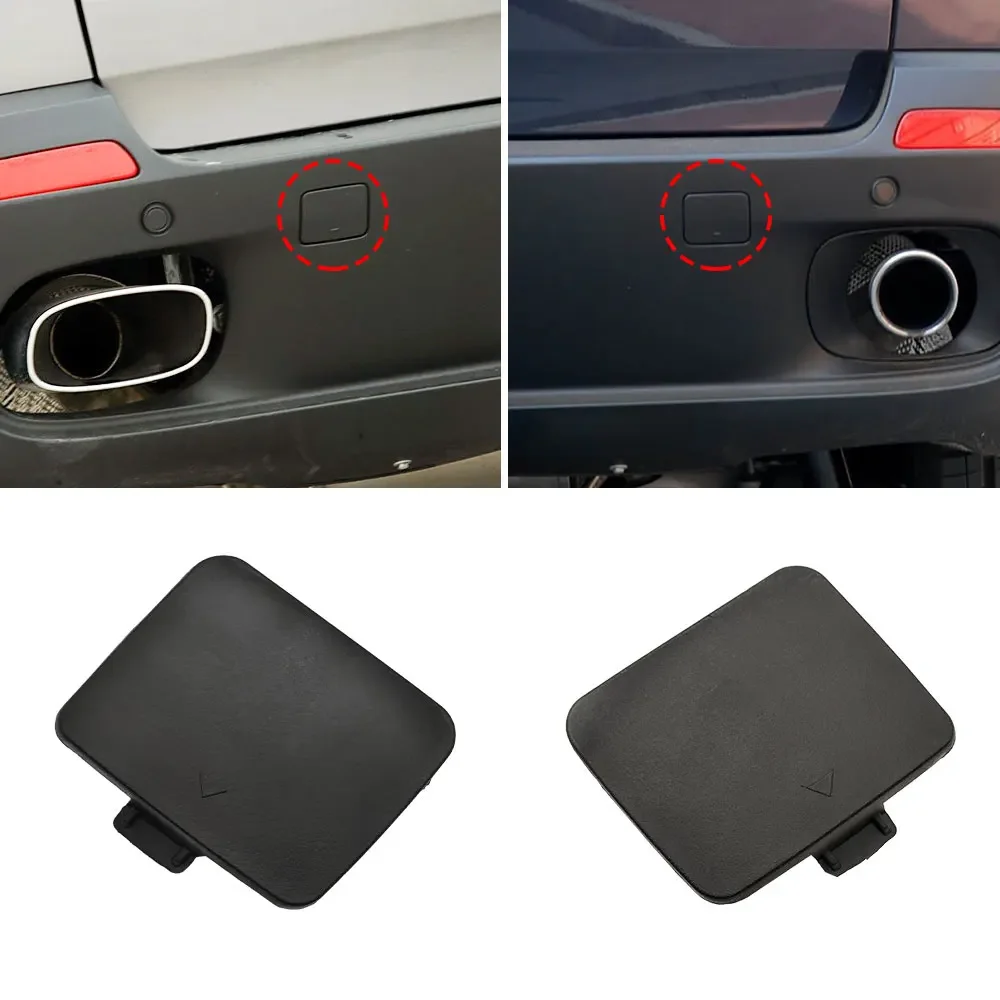 

For BMW X5 Car Rear Bumper Tow Hook Cover Cap Black Accessory Replacement For BMW E70 2007-2010 51127158447 51127158448