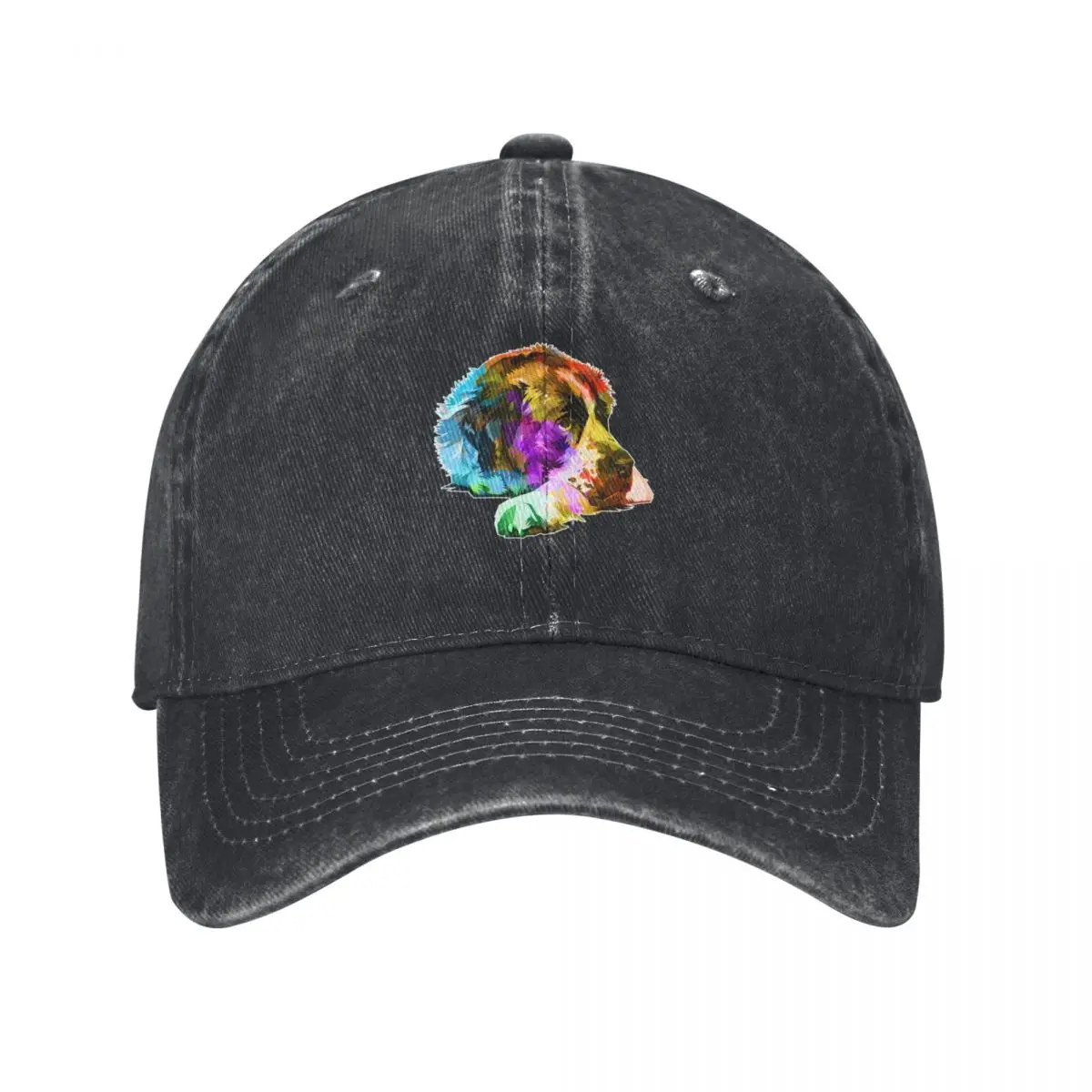 St Bernard Dog Colorful Baseball Cap New In Hat Sun Hat For Children beach hat Thermal Visor Woman Men's