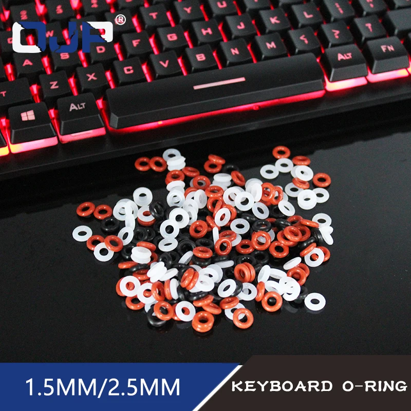 Mechanical Keyboard o-ring Keycaps Silicone rubber ORing Switch Sound Dampeners Cherry MX Dampers Key cap Silicone Seal Ring