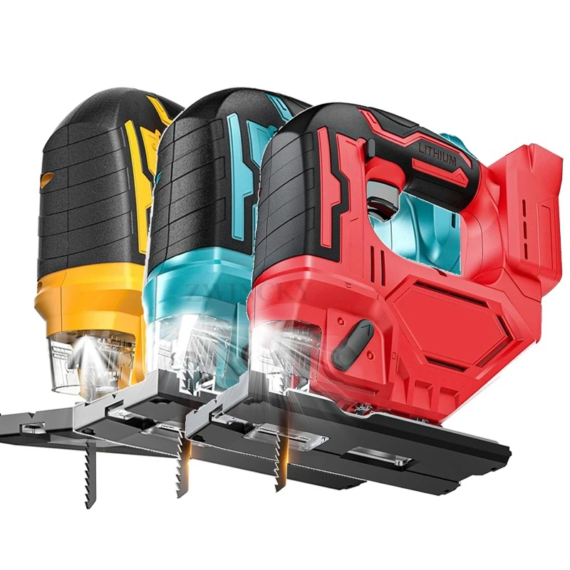 

Лобзик для Makita/Dewalt/Milwaukee, 18В, аккумуляторный, бесщеточный двигатель, регулируемая скорость, резы под углом (0°) ° -45 ° )
