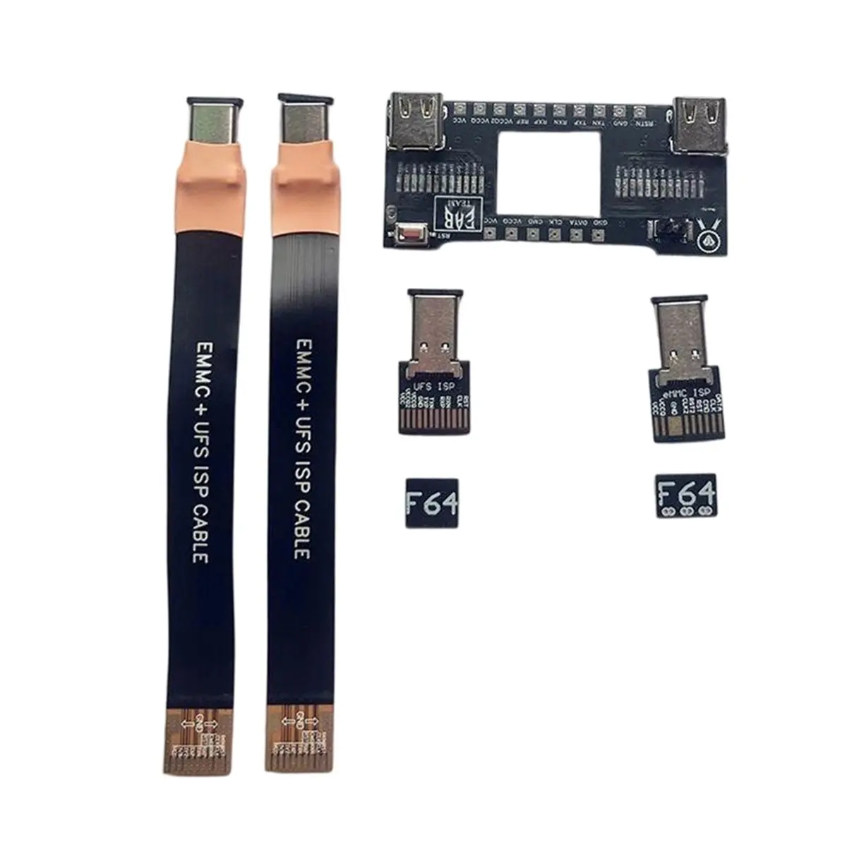 Easy Boot Tool Kit EMMC+UFS ISP CABLE F64 Emmc+UFS ISP 2 in 1 Adapter for F64 BOX