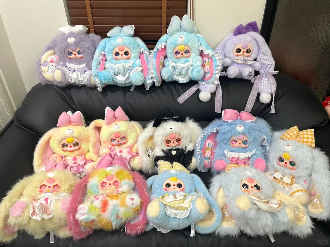 

100% Genuine Baby Three400% Lily Rabbit Town V5 Series Blind Box Cute Plush Doll Ornaments Collection Holiday Gifts