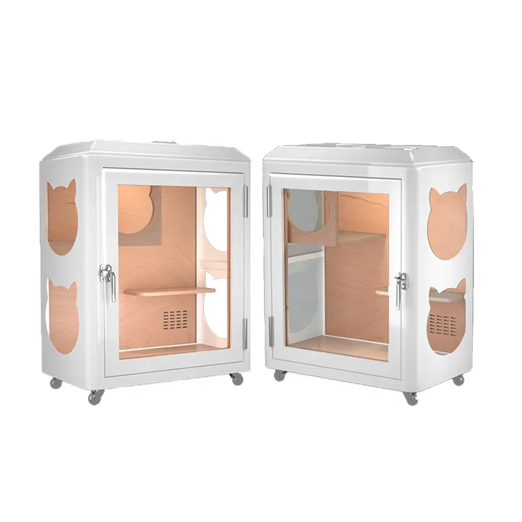 

Modern design soundproof aluminum booth pet cat and dog space pod