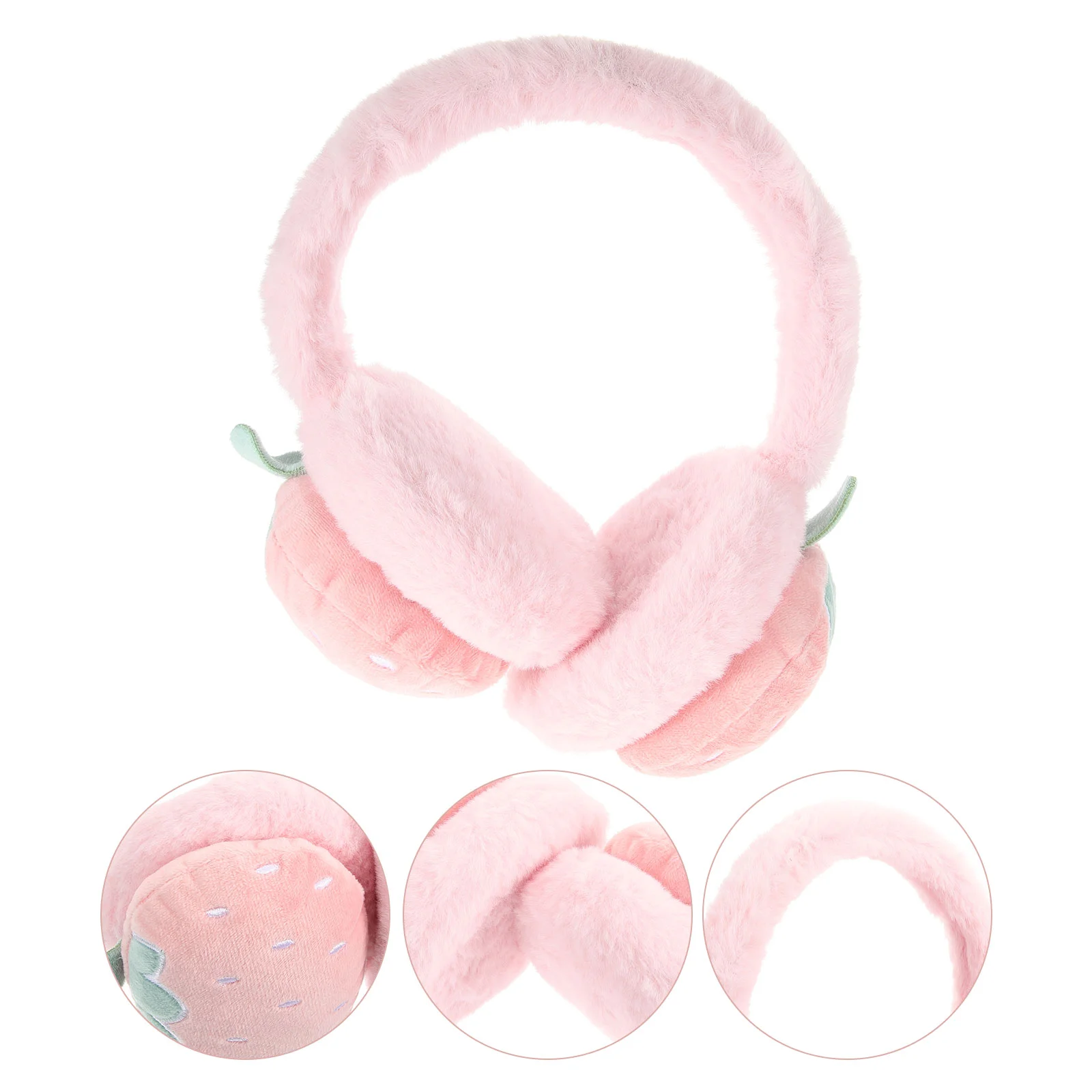 Girls Headband Winter Christmas Warmer Cuff for Women Artificial Earpiece Women's