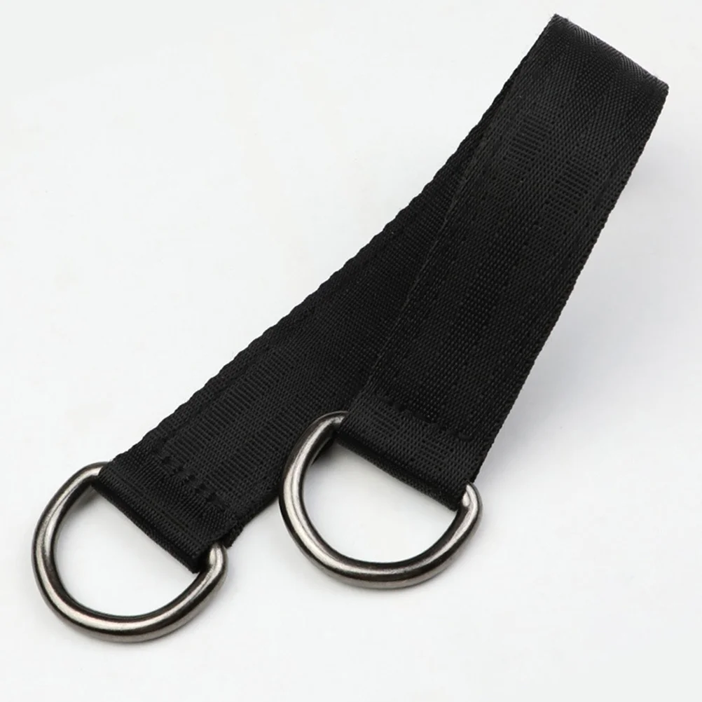 

5Pcs Polyester Swing Straps High Performance Stainless Steel Hooks for Tree Hammock Camping Gear Heavy Duty Swing Strap