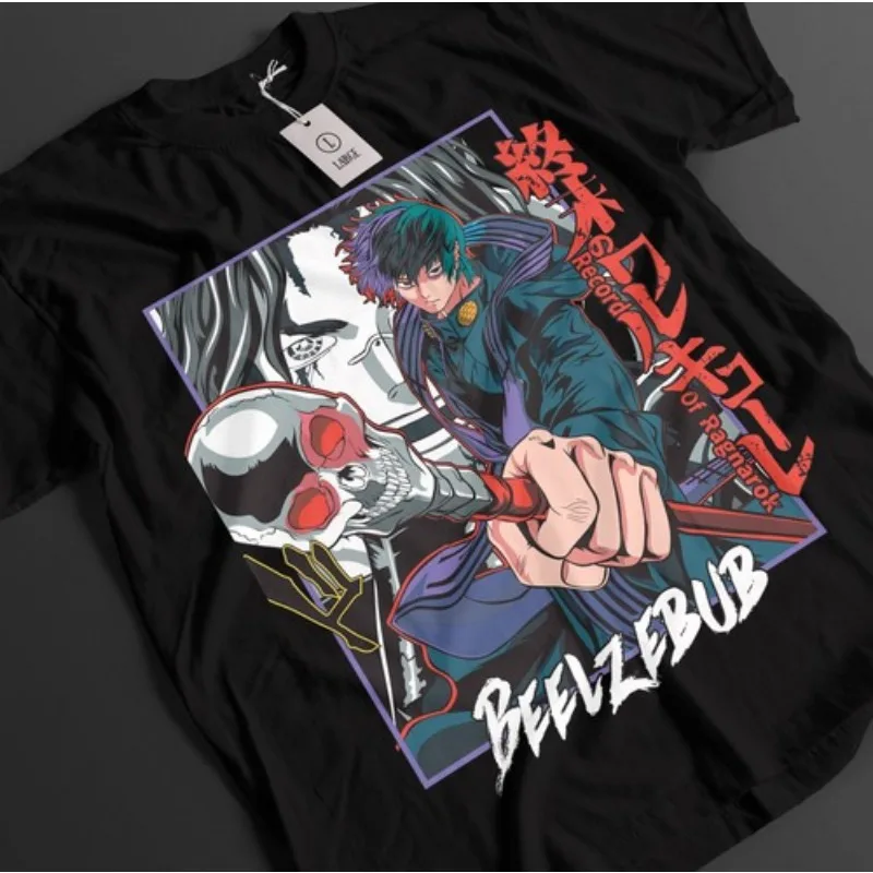 Record of Ragnarok Shirt Jack The Ripper Tshirt Buda T-Shirt Adam Top Anime Tee