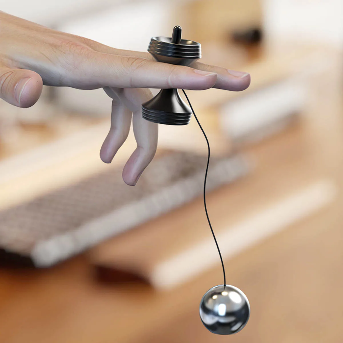 Espada de Jade, bola de habilidad, espada para la yema del dedo, juguete de Jade, enfoque divertido, herramienta de coordinación mano-ojo, punta del dedo, deporte extremo, alivio del estrés