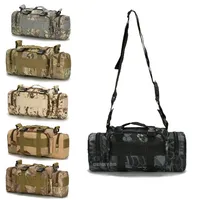 600D Waterproof Nylon Tactical Bag Outdoor Hunting Sports Waist Packs Molle Combat Sports Shoulder Bag Backpack