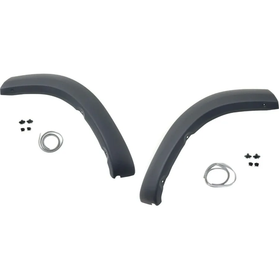Replacement Fender Flares Primed Set Rear Left and Right Rear Section Mechanics Choice for 01-05 Toyota RAV4