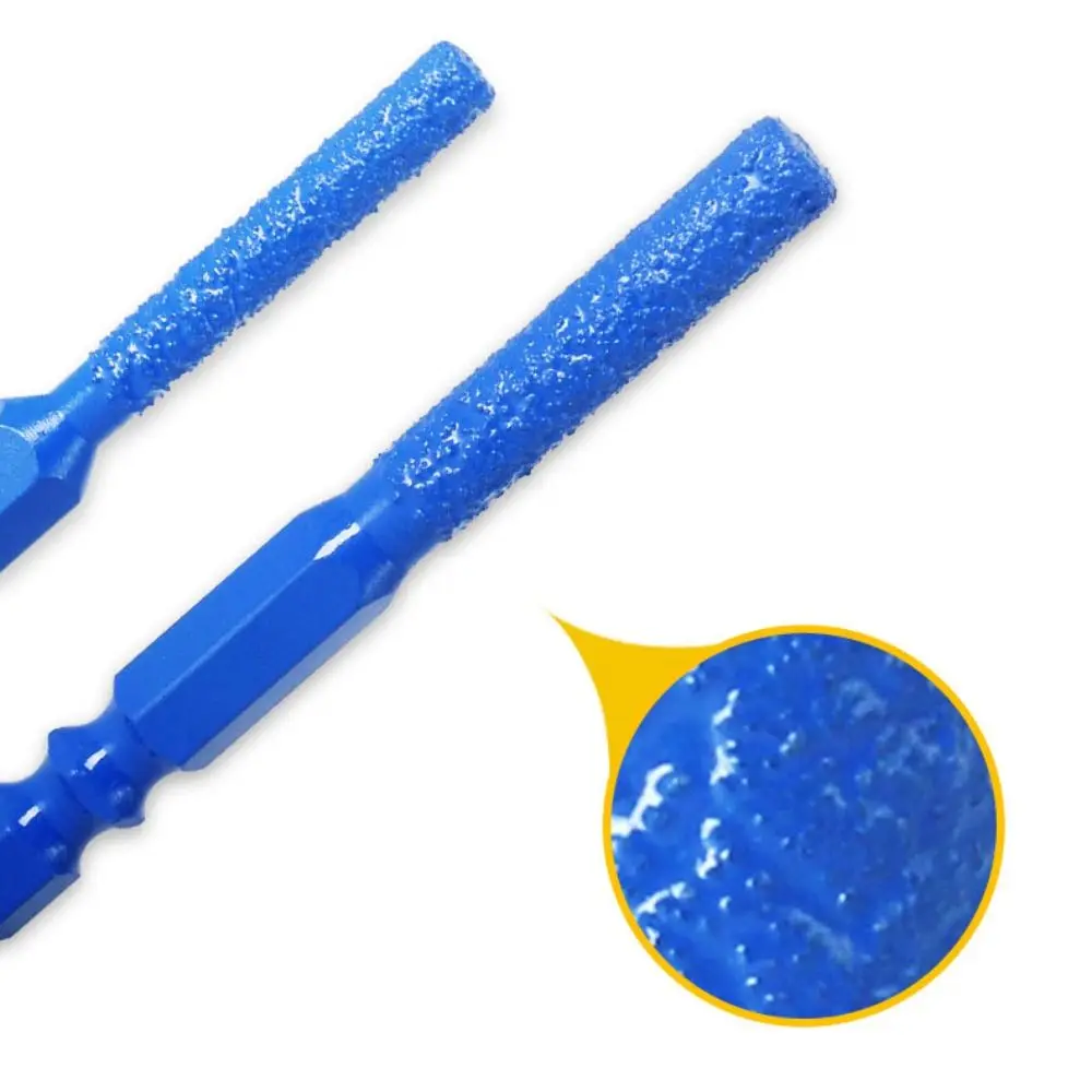 

7pcs Diamond Coated Grinding Milling Bits Rust Removal Trimming Grinding Head Efficient High Hardness Polishing Tools Glass