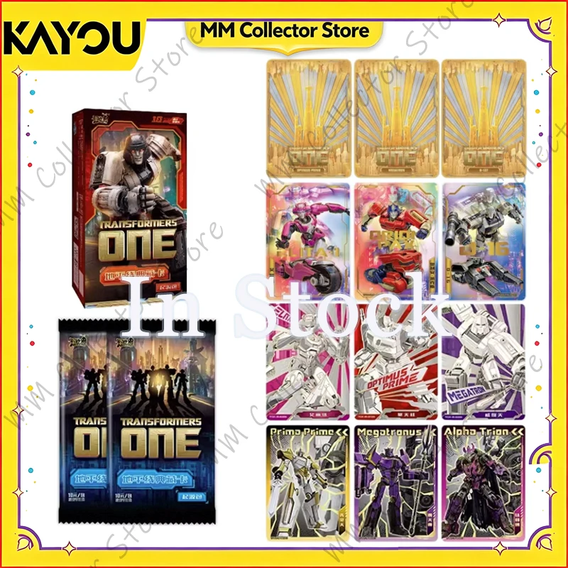 Anime Merchandise Europe - Kayou Orijinal Transformers-Horizon Koleksiyonluk Kart-Origin Paketi-Sea-Serisi