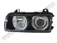 BA0361103L for full headlight left (crystal black lens) E36 9198