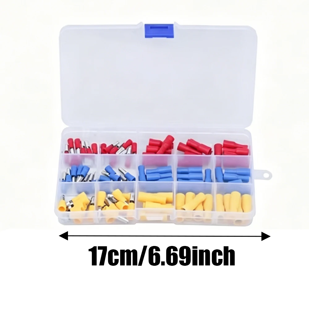 Bullet Male and Female Terminal Blocks Circular Connectors Crimp Terminal Sets - Multi-Function Connectors No Batteries Required
