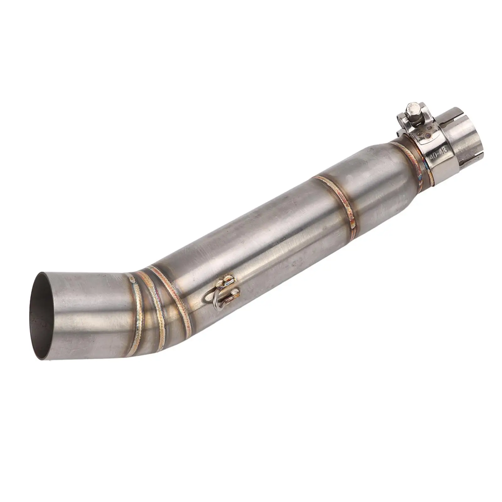 أنبوب عادم الارتباط الأوسط أنبوب متوسط مضاد للتشوه لملحقات الدراجة النارية