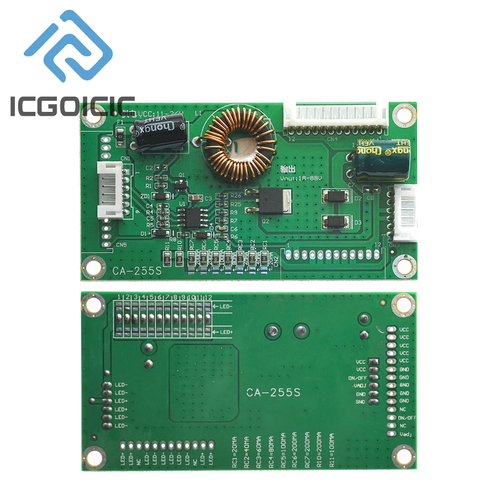 CA-255S LED Backlight Driver Board – Universal 10-48" LCD TV Constant Current Boost Power Supply Module for Repair