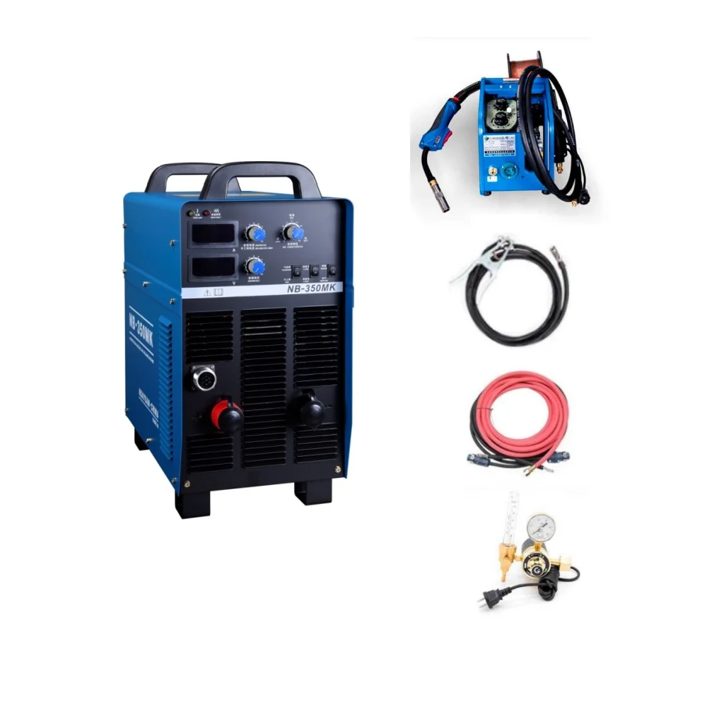 Mejor calidad y precio HUAYUAN NB-350MK Pro máquina de soldadura de Gas inversor 3PH 380V soldador MIG máquina de soldadura de CO2