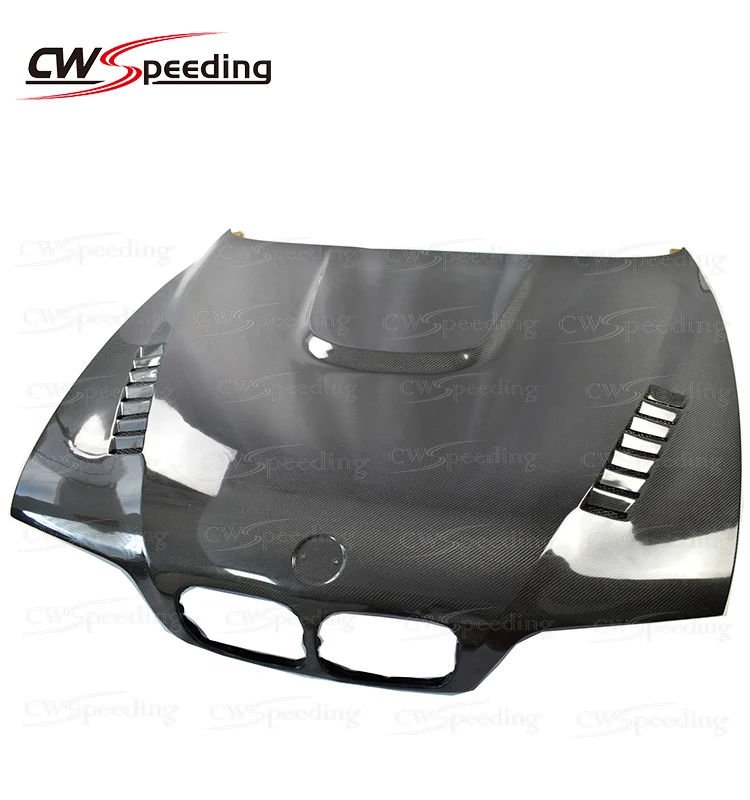 CWS STYLE CARBON FIBER ENGINE HOOD BONNET FOR 1997-2003 BMWs 5 SERIES E39 530I