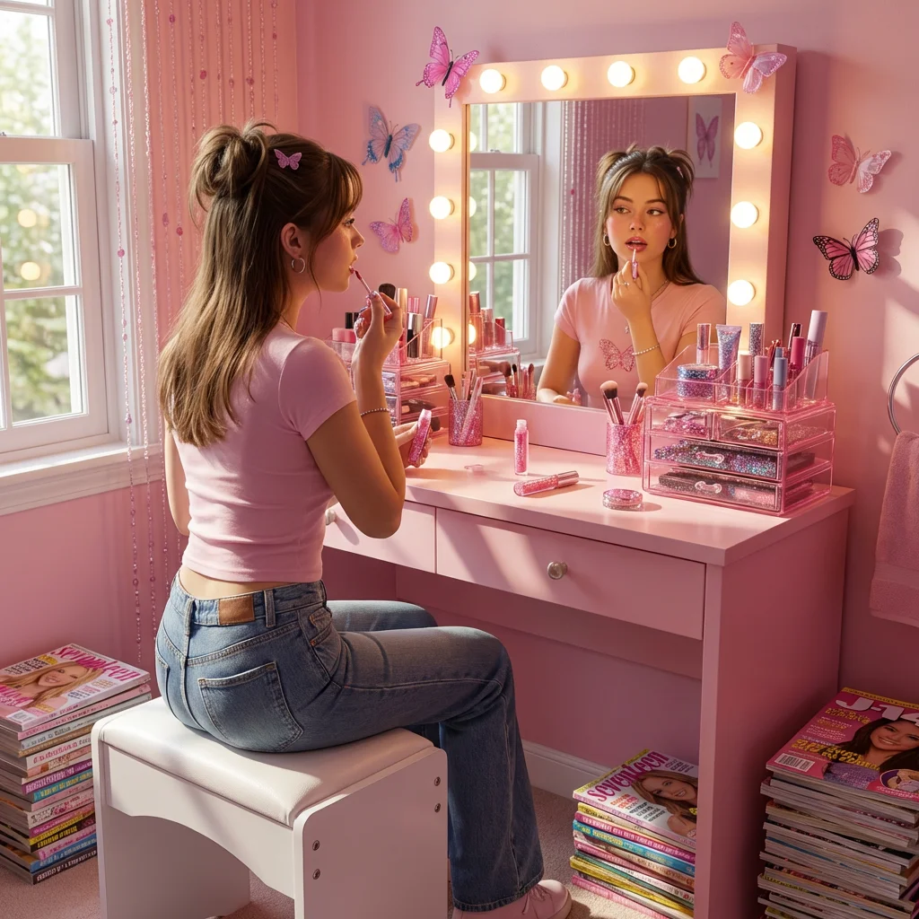 

Белый мягкий стул для туалетного столика - Компактное сиденье для макияжа и укладки волос 14,2 дюйма, изогнутый прочный стул для спальни