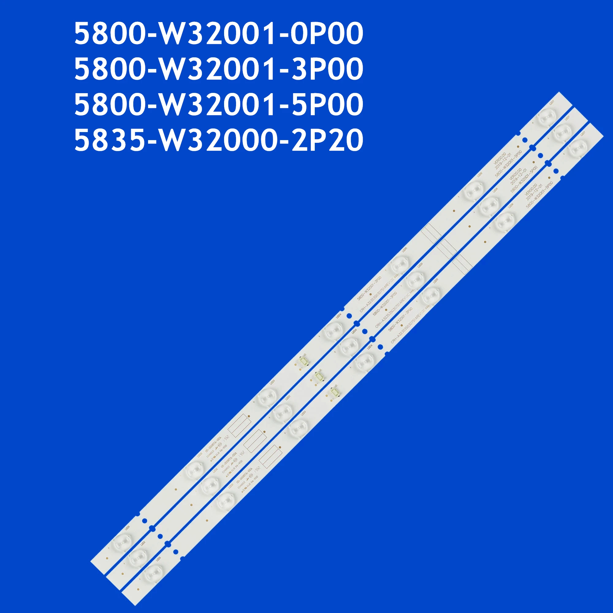 

LED Strip for 32E2500 32E3000 32E3500 32E360E 32X3000 32HX4003 32LES70T2 32LES71T2 LT-32T450R TF-LED32S27T2 5800-W32001-0P00