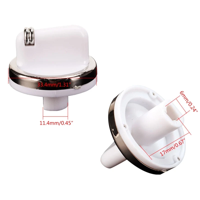 Gas Stove Cooker Control Knobs Adaptors Adjustable Water Heater Rotary Switch Burner Control Knob Replacement Universal