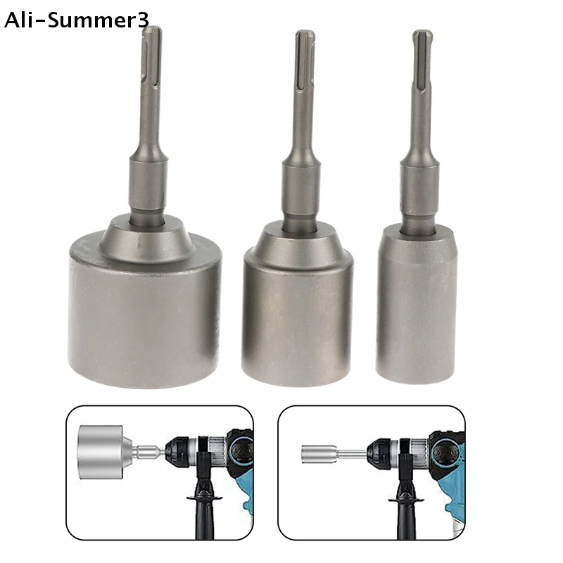 

【RP3】Насадка-адаптер SDS-Plus для забивания заземляющих стержней, инструмент для перфораторов, преобразователь для сверл из углеродистой стали
