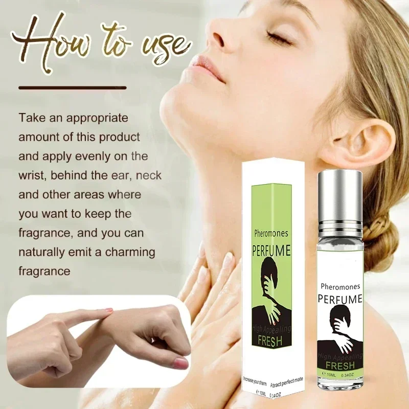 Long-lasting Pheromone perfume Fragrance Perfume For Sexual Flirt Wooing Dating Soulmate alluring Roll-on essential oil