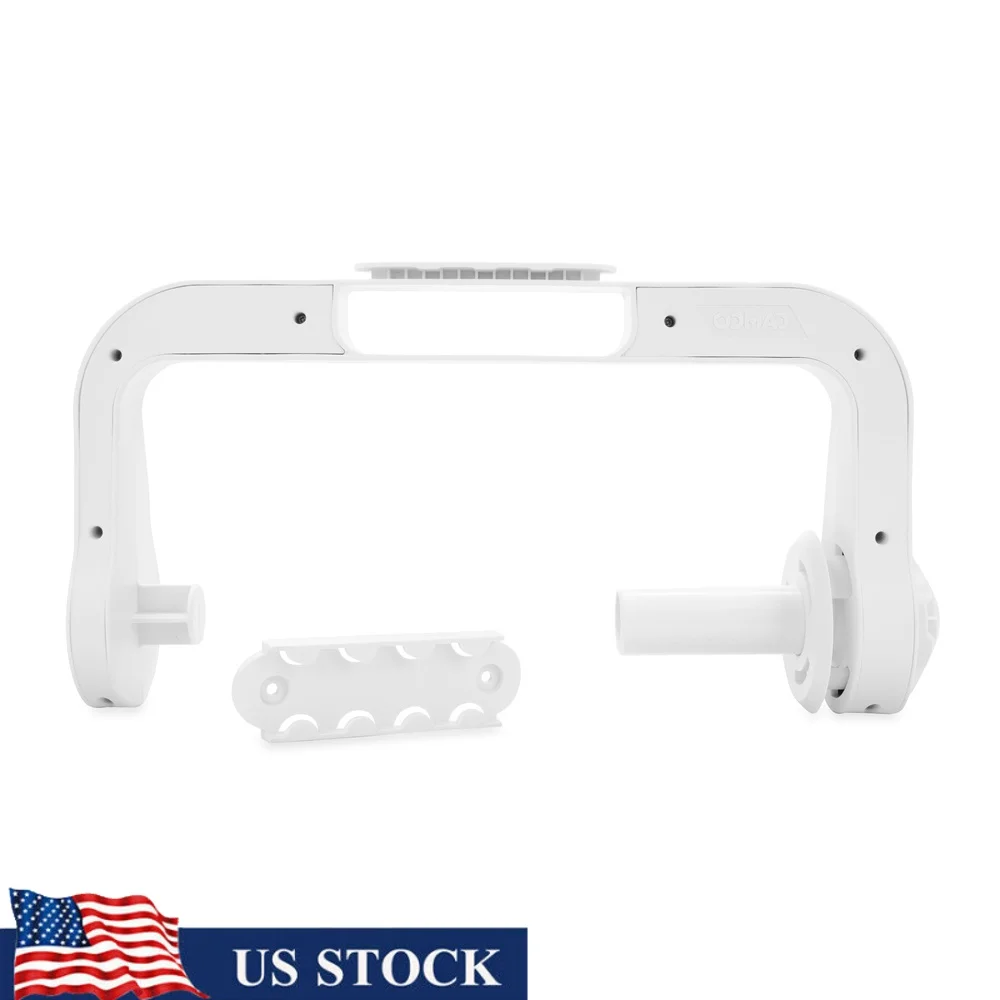 

Mountable Paper Towel Holder Portable Design Space Saving Kitchen Organizer Easy Install Non-Slip Tension Adjustment 57114