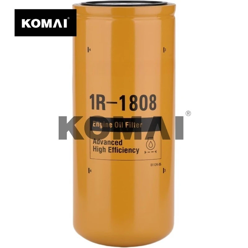 KOMAI 1R1808 Oil Filter For CAT 3406B 3408 3412C 3412 3306B Excavator Replace 1R-1808 275-2604 1R-0716 1W-2660 249-2347