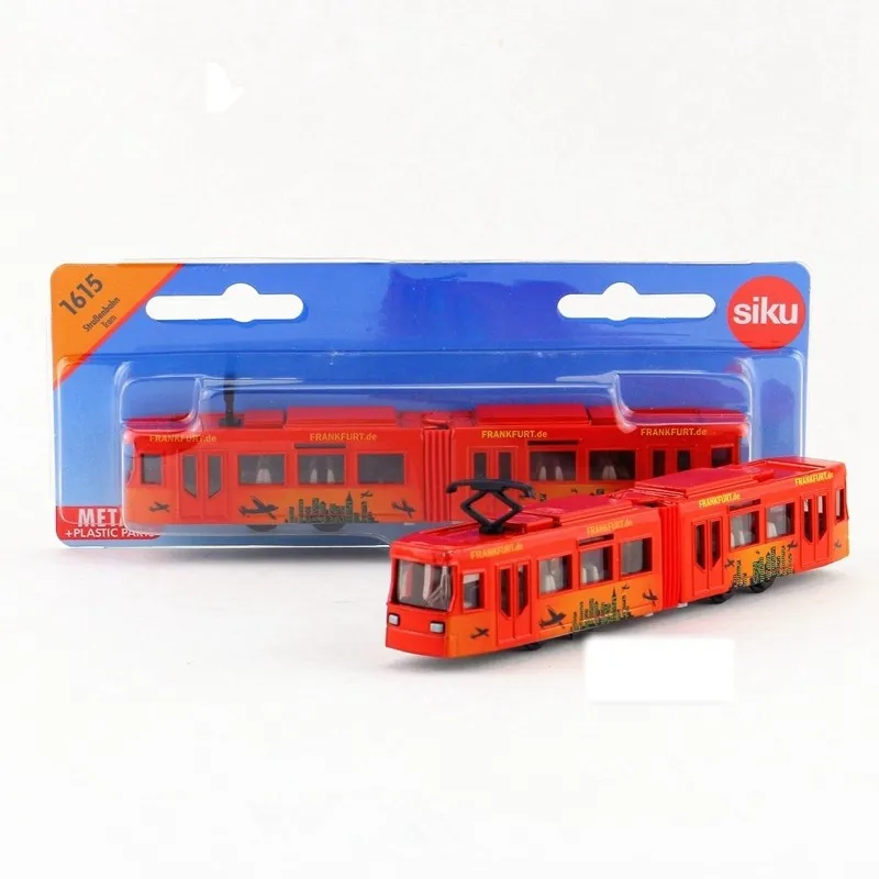 

New product 1: 87 alloy 1615 tram model,simulation bus toys,original packagingchildren's gift toys,wholesale