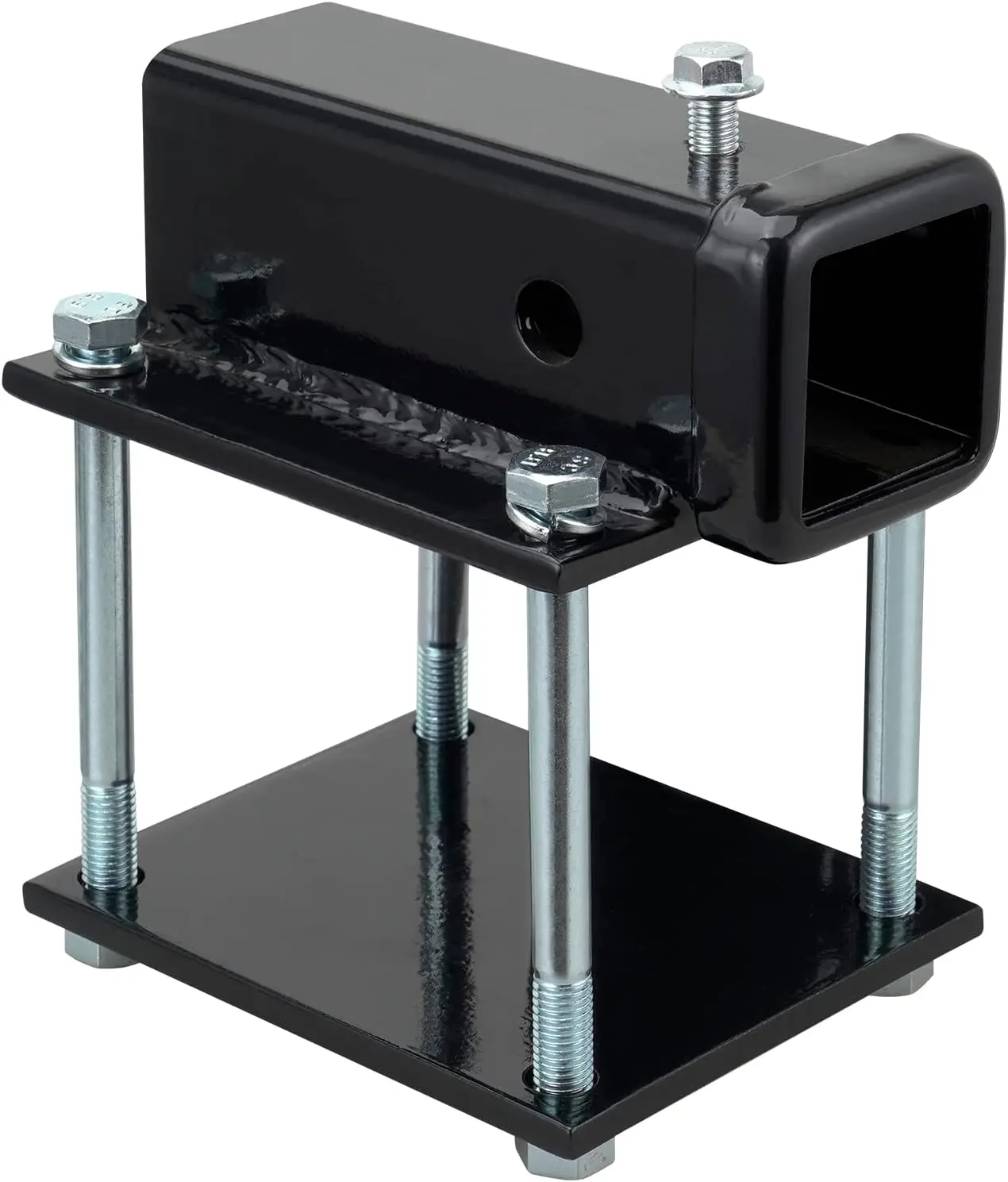 

Адаптер сцепного устройства бампера RV с болтом, 2-дюймовый приемник, подходит для баллонов 4–4,5 дюйма, для багажников для велосипедов Camper и грузовых переносок