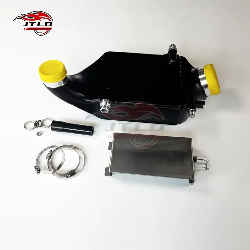 JT-PC126 High Performance Aluminum Front Mount Water Cooler for Mercedes AMG A45 W176 CLA45 C117 GLA45 X156 TIG Welded