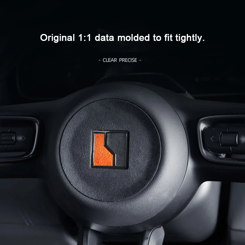 

For ZEEKR 001 2024 2025 Italian Suede Overlay Interior Car Door Trim Strip Dash Side Panel Steering Wheel Decal Air Outlet Frame